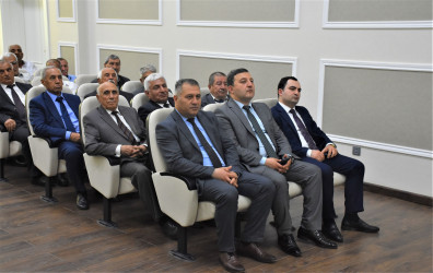 13.05.2025-ci il tarixdə Ağsu rayon Ağsaqqallar Şurasının illik hesabat yığıncağı keçirilib