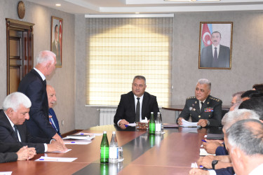 Müharibə, Əmək və Silahlı Qüvvələr Veteranları Təşkilatının Ağsu Rayon Şöbəsinə sədr seçilib