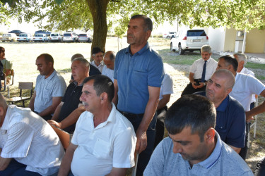 Ağsu RİH başçısı 24 iyun 2025-ci il tarixdə Qarabağlı kəndində səyyar qəbul keçirib