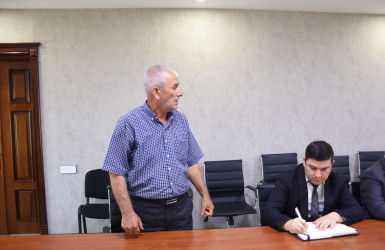 Ağsu Rayon İcra Hakimiyyətində 22 iyul 2025-ci il tarixdə növbəti vətəndaş qəbulu keçirilib