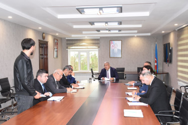 Ağsu Rayon İcra Hakimiyyətində 06 may 2025-ci il tarixdə növbəti vətəndaş qəbulu keçirilib