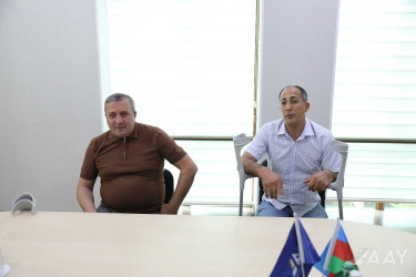 Azərbaycan Avtomobil Yolları Dövlət Agentliyinin İdarə Heyətinin sədri Saleh Məmmədov Ağsu rayonunda vətəndaşları qəbul edib