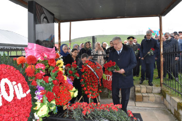 Aprel döyüşlərinin şəhidi Fərəczadə Toğrul Habil oğlunun xatirəsi anılıb