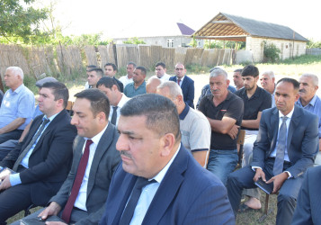 Ağsu RİH başçısı 18 iyun 2025-ci il tarixdə Qaradağ kəndində səyyar qəbul keçirib
