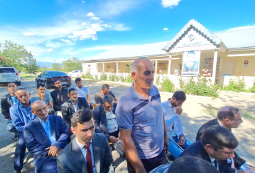 Ağsu RİH başçısı 20.05.2026-cı il tarixdə Ağabəyli kəndində səyyar qəbul keçirib