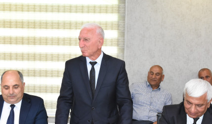 Ağsu RİH-də Hümbətova Sehrayyə Şiralı qızının 75 illik yubileyi qeyd olunub
