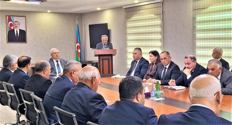 2026-cı ilin “Şəhərsalma və Memarlıq İli” elan edilməsi ilə bağlı “Milli Memarlıq və Şəhərsalmanın tərəqqisində Heydər Əliyev imzası” mövzusunda yığıncaq keçirilib