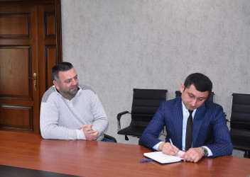 Ağsu Rayon İcra Hakimiyyətində 21.04.2026-cı il tarixdə növbəti vətəndaş qəbulu keçirilib