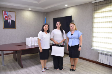 Ağsu rayon ümumtəhsil məktəblərindən 2024/2025-ci tədris ilində ali təhsil müəssisələrinə qəbul olmuş tələbələrlə görüş keçirilib