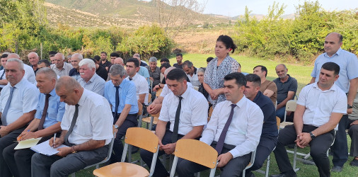 Ağsu RİH başçısı 06.08.2026-cı il tarixdə Yenilik kəndində səyyar qəbul keçirib
