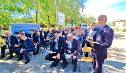 Ağsu RİH başçısı 20.05.2026-cı il tarixdə Ağabəyli kəndində səyyar qəbul keçirib