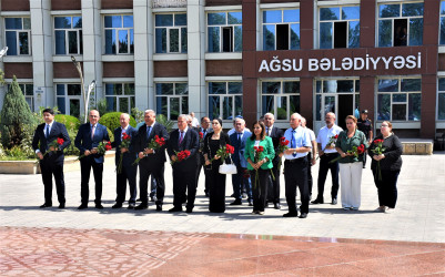 Ağsu rayonunda professor Qafar Cəbiyevin anadan olmasının 75 illik yubileyinə həsr olunmuş elmi-praktiki konfrans keçirilib