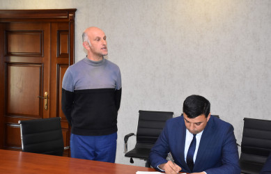 Ağsu Rayon İcra Hakimiyyətində 07.04.2026-cı il tarixdə növbəti vətəndaş qəbulu keçirilib