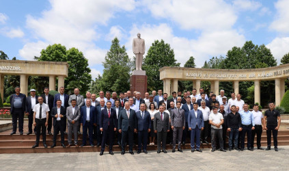Ağsu Su Meliorasiya Sistemlərinin İstismarı İdarəsində Peşə Bayramı qeyd edilib