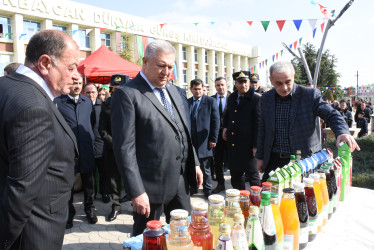 Ağsu rayonunda Novruz Bayramı şənliyi və bayram konserti təşkil olunub