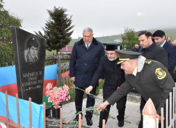 Aprel döyüşlərinin şəhidi Fərəczadə Toğrul Habil oğlunun xatirəsi anılıb