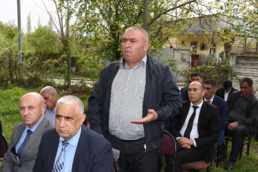 Ağsu RİH başçısı 02 aprel 2025-ci il tarixdə Kalağaylı kəndində səyyar qəbul keçirib