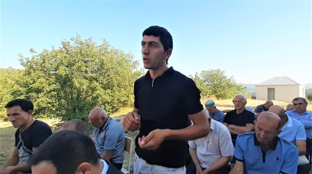 Ağsu RİH başçısı 09 sentyabr 2025-ci il tarixdə Dilman kəndində səyyar qəbul keçirib