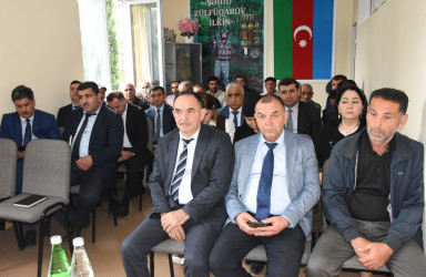 Ağsu RİH başçısı Gursulu kəndində səyyar qəbul keçirib