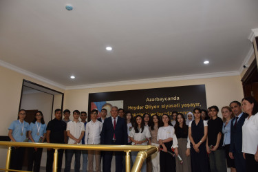 Ağsu rayon ümumtəhsil məktəblərindən 2024/2025-ci tədris ilində ali təhsil müəssisələrinə qəbul olmuş tələbələrlə görüş keçirilib