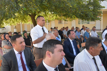 Ağsu RİH başçısı 24 iyun 2025-ci il tarixdə Qarabağlı kəndində səyyar qəbul keçirib