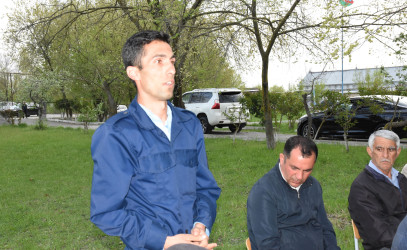 Ağsu RİH başçısı Təklə kəndində növbəti səyyar qəbul keçirib
