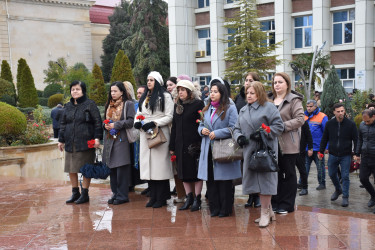 Ağsu rayonunda 12 dekabr - Ümummilli Lider Heydər Əliyevin Anım günü ilə əlaqədar tədbirlər keçirilib