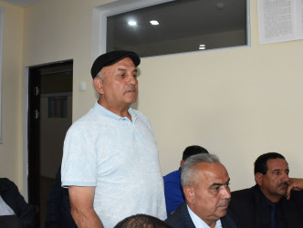 Ağsu RİH başçısı Gursulu kəndində səyyar qəbul keçirib