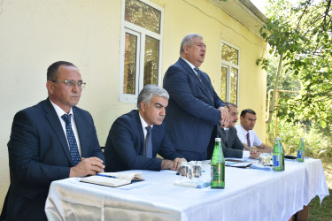 Ağsu RİH başçısı Suraxanı və Hacıman kəndlərində səyyar qəbullar keçirib