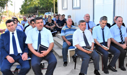 Ağsu RİH başçısı 23.07.2026-cı il tarixdə Hacıman kəndində səyyar qəbul keçirib