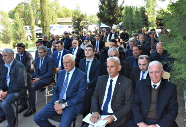 Ağsu RİH başçısı 24.04.2026-cı il tarixdə Abasxanlı kəndində səyyar qəbul keçirib