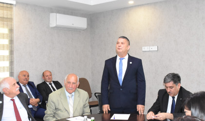 Ağsu RİH-də Hümbətova Sehrayyə Şiralı qızının 75 illik yubileyi qeyd olunub