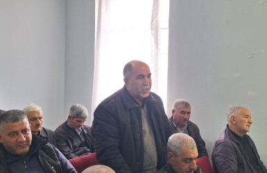 Ağsu RİH başçısı Pirhəsənli və Bozavand kənd sakinləri üçün səyyar qəbullar keçirib