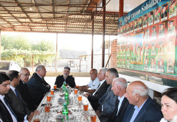 27 Sentyabr – Anım günü ilə əlaqədar 25.09.2026-cı il tarixdə Qaraqaşlı və Kəndoba kəndlərində Vətən müharibəsi şəhidlərinin ailələri ilə görüşlər keçirilib