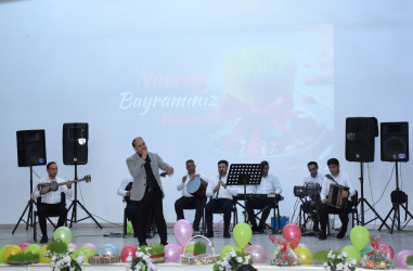 Martın 17-də Ağsu rayonunda Novruz bayramı münasibətilə şənlik və konsert təşkil edilib