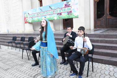 Martın 17-də Ağsu rayonunda Novruz bayramı münasibətilə şənlik və konsert təşkil edilib