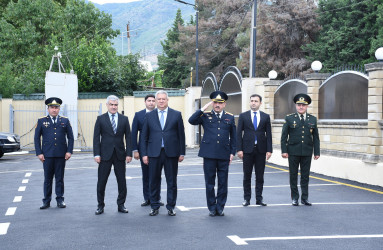 Ağsu rayonunda 02 iyul – Azərbaycan Polisi gününün qeyd olunması ilə əlaqədar yığıncaq keçirilib