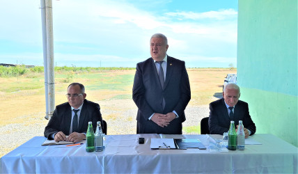 Ağsu RİH başçısı 26.05.2026-cı il tarixdə Cəfərli kəndində səyyar qəbul keçirib
