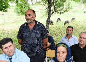 Ağsu RİH başçısı Sanqalan və Suraxanı kəndlərində səyyar qəbullar keçirib