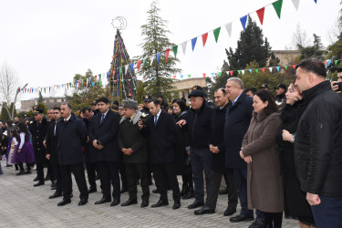 Ağsu rayonunda “31 Dekabr - Dünya azərbaycanlılarının həmrəyliyi günü” və “Yeni il” in gəlişi qeyd edilib