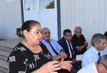 Ağsu RİH başçısı 23.07.2026-cı il tarixdə Hacıman kəndində səyyar qəbul keçirib