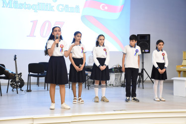 Ağsu rayonunda “Konstitusiya və Suverenlik İli” çərçivəsində “28 may - Müstəqillik Günü - tariximizin şanlı səhifəsidir!” mövzusunda tədbir keçirilib