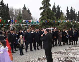 Ağsu rayonunda “31 Dekabr - Dünya azərbaycanlılarının həmrəyliyi günü” və “Yeni il” in gəlişi qeyd edilib