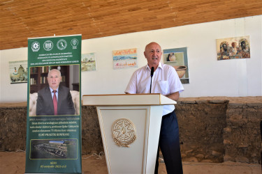 Ağsu rayonunda professor Qafar Cəbiyevin anadan olmasının 75 illik yubileyinə həsr olunmuş elmi-praktiki konfrans keçirilib