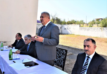 Ağsu RİH başçısı 09 sentyabr 2025-ci il tarixdə Dilman kəndində səyyar qəbul keçirib
