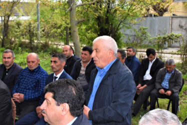 Ağsu RİH başçısı 02 aprel 2025-ci il tarixdə Kalağaylı kəndində səyyar qəbul keçirib