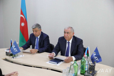Azərbaycan Avtomobil Yolları Dövlət Agentliyinin İdarə Heyətinin sədri Saleh Məmmədov Ağsu rayonunda vətəndaşları qəbul edib