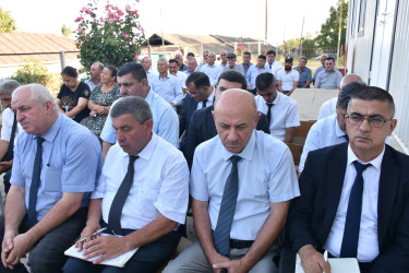 Ağsu RİH başçısı Suraxanı və Hacıman kəndlərində səyyar qəbullar keçirib