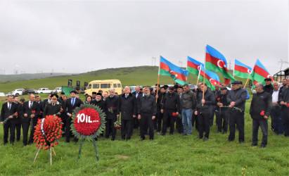 Aprel döyüşlərinin şəhidi Fərəczadə Toğrul Habil oğlunun xatirəsi anılıb