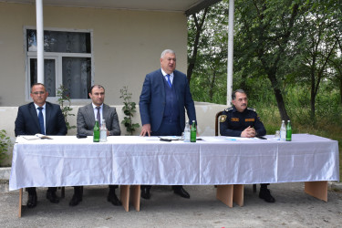 Ağsu RİH başçısı 20.05.2025-ci il tarixdə Cəfərli və Ağabəyli kəndlərində səyyar qəbul keçirib